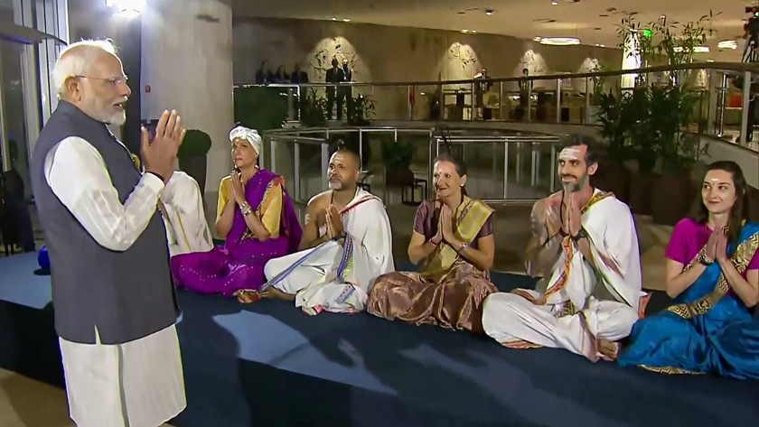 G20: Brazil welcomes Indian PM with Vedic chants