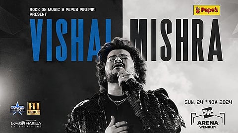 Composer-singer Vishal Mishra set for UK concert debut