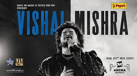 Composer-singer Vishal Mishra set for UK concert debut