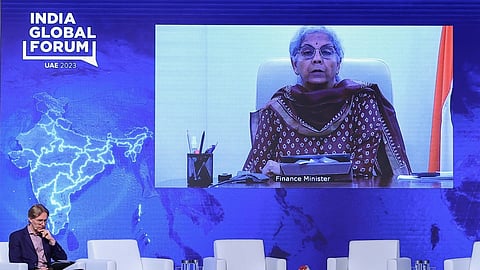 Minister Sitharaman kicks off India Global Forum Middle East meet