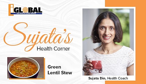 A wholesome lentil & veggie stew in time for winter