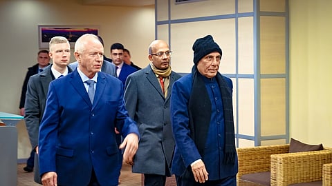 Indian Defence Minister in Russia for talks with President Putin