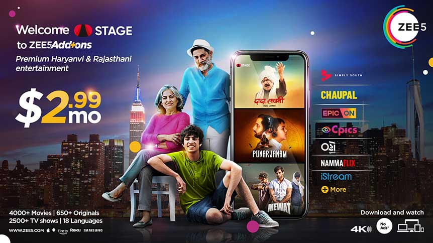 ZEE5 Global boosts Indian ‘heartland’ content offering for diaspora audiences