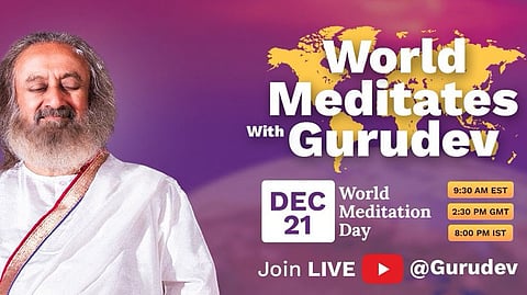 World Meditation Day: Sri Sri Ravi Shankar addresses UN