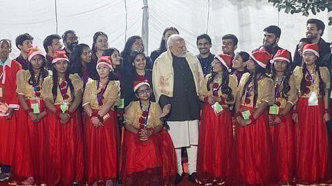 Teachings of Christ celebrate love, harmony: PM Modi