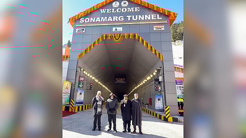 Indian PM Modi opens new Sonamarg tunnel in Jammu & Kashmir
