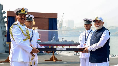 3 Made in India naval combatants dedicated to nation