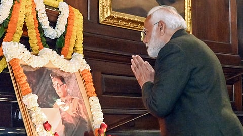 Indian PM Modi leads Parakram Diwas tributes to Netaji