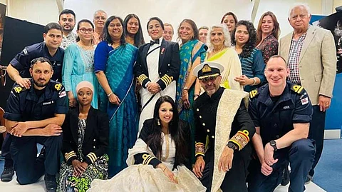 Royal Navy expands dress code to embrace the saree