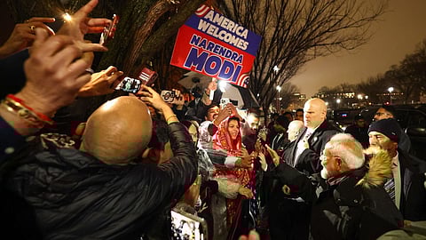 Indian PM gets grand diaspora welcome in Washington