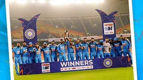 Team India sweep cricket series in England ODI clash