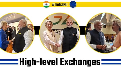 European Commission chiefs in India to talk trade, security