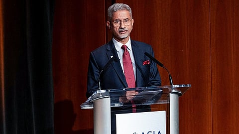 Minister Jaishankar arrives in London for India-UK talks