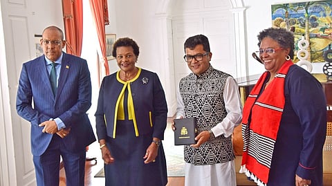 PM Modi conferred with Order of Freedom of Barbados award