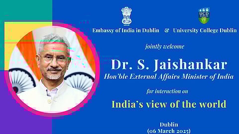 Terrorism a perennial challenge: India's Jaishankar in Ireland