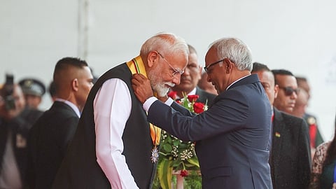 Mauritius confers highest award during Indian PM Modi visit