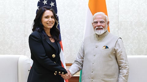 US intelligence chief Tulsi Gabbard calls on PM Modi ahead of Raisina Dialogue