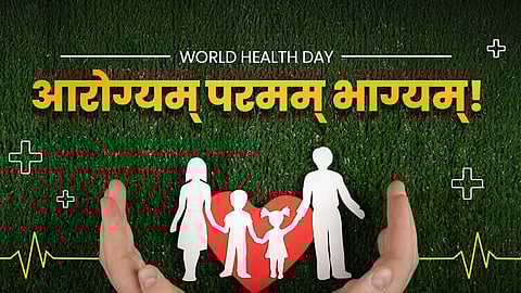 Indian PM marks World Health Day with wellbeing message