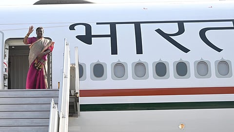 Indian President Murmu arrives in Lisbon on Portugal tour