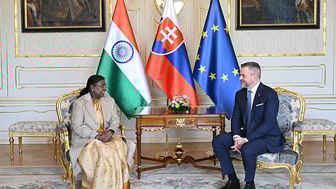 Indian President heads for State Visit to Slovak Republic