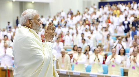 Indian PM Modi hails power of Jain Navkar Mahamantra
