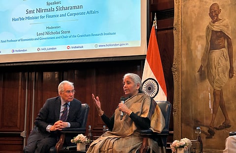 India’s growth trajectory remains strong: Finance Minister Nirmala Sitharaman in London