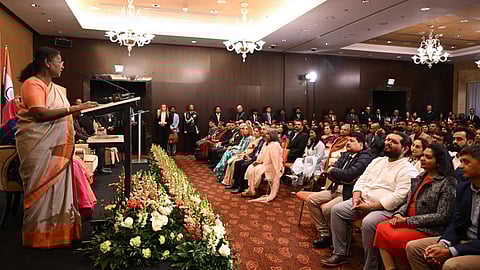Indian President Murmu addresses diaspora in Slovakia