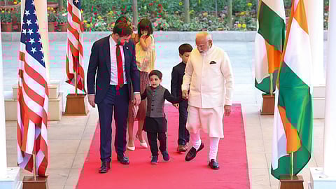 US VP Vance holds talks with Indian PM to progress trade talks