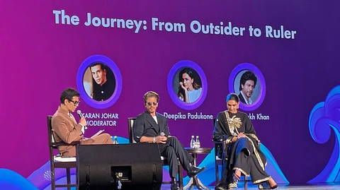 SRK, Deepika Padukone bring Bollywood glamour to WAVES 2025