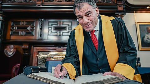 Lord Bilimoria awarded Royal College Honorary Fellowship for services to education, business