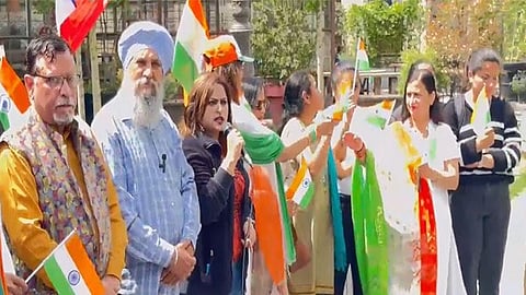 Indian community in Paris holds Operation Sindoor Tiranga Rally