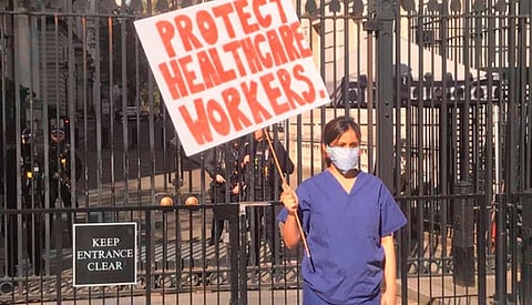 NHS doctors crowd fund for legal fight over PPE dangers