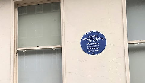British Indian World War II heroine gets a Blue Plaque in London