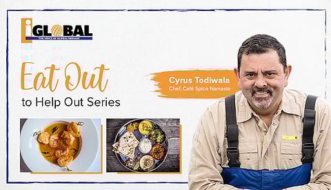 Cyrus Todiwala gets Café Spice Namaste ready for the rush again