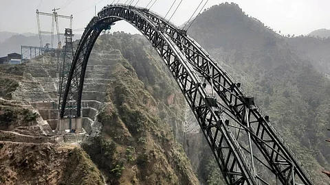 Railways connected the two ends of the main arch of the world's highest bridge on the Chenab river. Development financial institutions (DFIs) raise money from the government and from long-term investors and lend to long gestation projects.