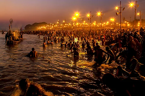 Maha Kumbh Mela (Mauni Amawasya) (Image: Flickr Commons)