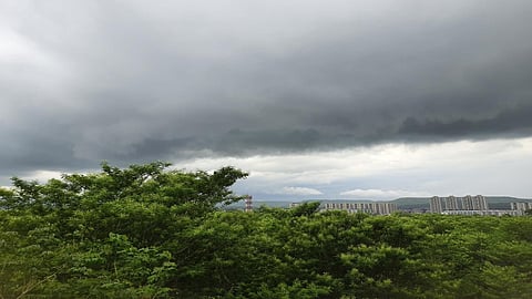 The eagerly awaited monsoon clouds in India