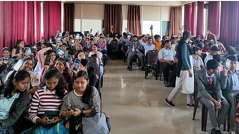 Mobilising youth for water conservation and climate action (Image Source: ACWADAM)