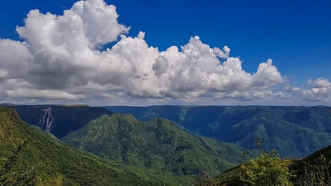 The rolling hills of Shillong, also known as the ‘Scotland of the East’