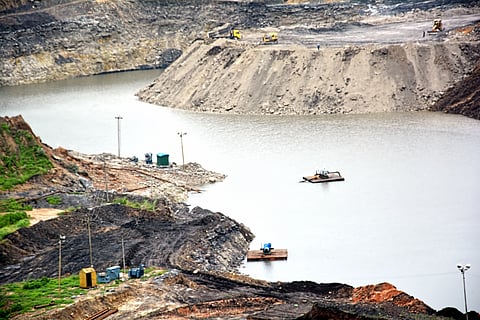 Groundwater in the Dhanbad area has been badly affected and most of the ground water aquifers were destroyed due to intensive mining in the area
