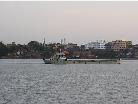 River Hooghly at Kolkata.