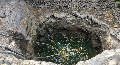 An irrigation well at Randullabad, Maharashtra.