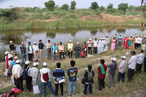 Communities in AP, Maharashtra, Gujarat, and Karnataka braved the summer heat to stand up for river stewardship.