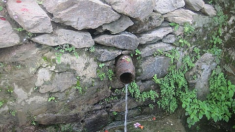 Springshed management has brought the much-required difference in people's lives, as the discharge of the springs increased (Image: Kedarnathsmritivan; Wikimedia Commons (CC BY-SA 4.0))