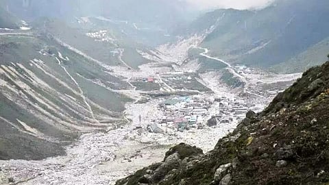 Aftermath caused by cloud burst and flood in Kedarnath, Uttarakhand (Image: Rahul Dixit, EGU)