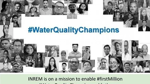 Water Quality Champions, in the making (Image Source: INREM Foundation)