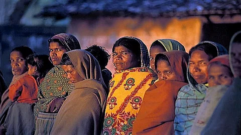Women often lack access to adequate water and sanitation facilities. Image for representation purposes only (Image Source: Simon Williams / Ekta Parishad via Wikimedia Commons)