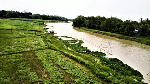 River in India (Image: Rishav Saha, Wikimedia Commons, CC BY-SA 4.0 DEED)
