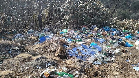 Plastic pollution (Image: Janak Bhatta; Wikimedia Commons)