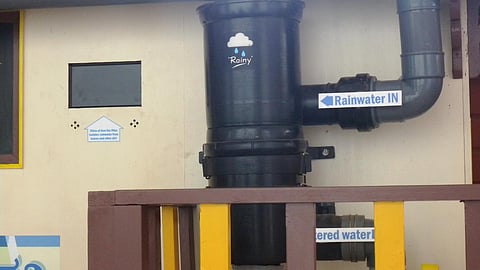 Rainwater harvesting model for a stand alone house (Image: India Water Portal Flickr)
